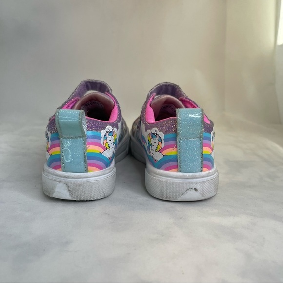 Sketchers Twinkle Toes: Twinkle Sparks - Jumpin' Clouds Purple/Pink toddler 9 - Picture 4 of 9